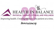 Health In Balance Physical Therapy