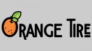 Orange Tire