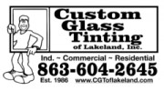 Custom Glass Tinting Of Lakeland