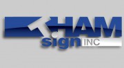 T Ham Sign
