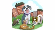 Downtown Dog Walk