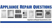 Appliance Repair Questions