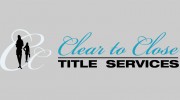 Clear To Close Title 1