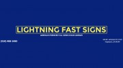 Lightning Fast Signs