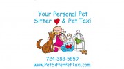 Your Personal Pet Sitter & Pet Taxi