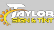 Taylor Sign & Tint