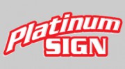 Platinum Sign