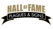 Hall Of Fame Plaques & Signs