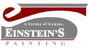 Einsteins Stroke Of Genius Painting