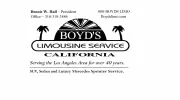 Boyd's Limousine Service