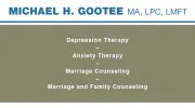 Michael H Gootee, MA, LPC, LMFT