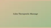 Calm Therapeutic Massage Center