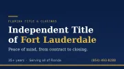 Independent Title of Fort Lauderdale