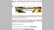 Gill Septic Construction