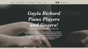 Gayla Rickard Piano Players & Singers