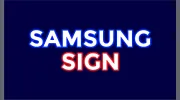 SAMSUNG SIGN