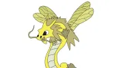 Golden Dragon Fly