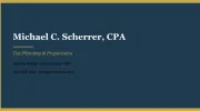 Michael C. Scherrer CPA