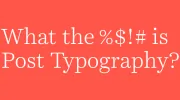 Post Typography
