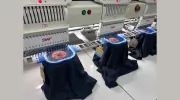 Gulf Breeze Silkscreen Embroidery