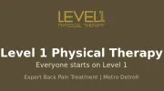 Level 1 Physical Therapy