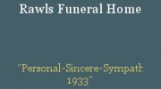 Rawls Funeral Home