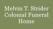 Melvin T Strider Colonial Funeral Home