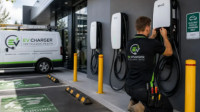 Commercial EV Charger Installation